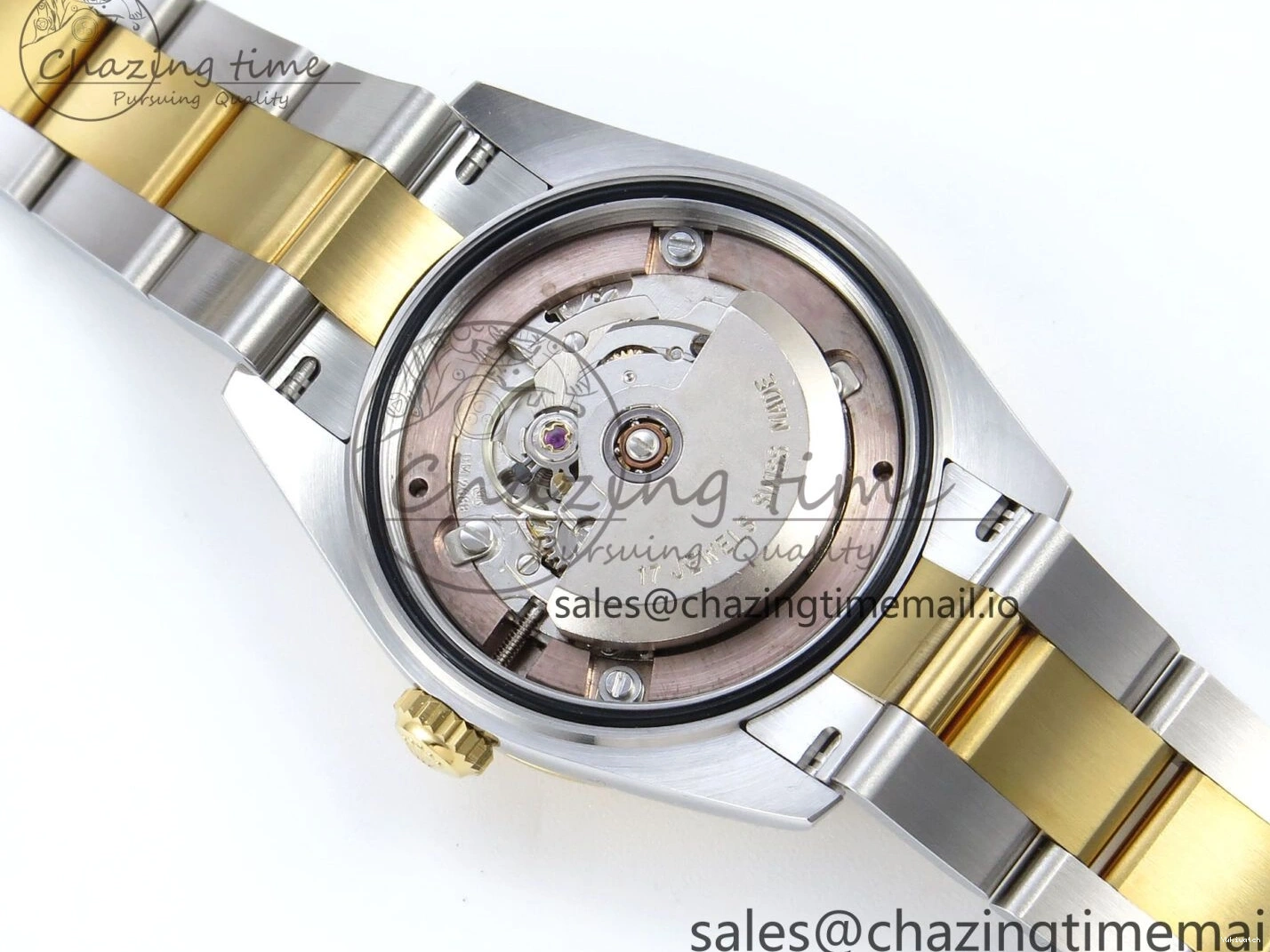 Diamonds Bezel ETA Oyster Best DateJust YG Edition Diamonds 904L 31 1:1 SS on Dial ARF 278383RBR Steel 2688 Bracelet YG 0518